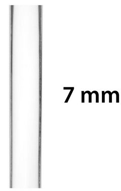 EUFAB Metallschild EUFAB Zierleiste universal Chrom 3m x 7mm