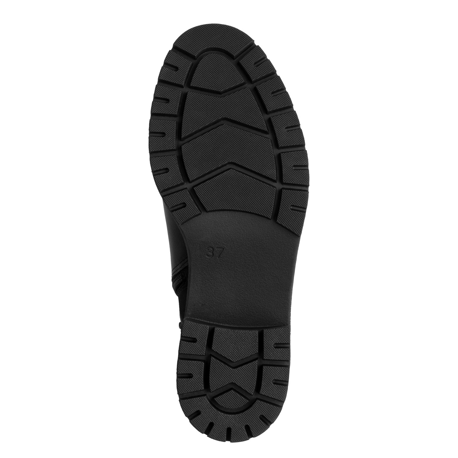 MARCO TOZZI Chelseaboots, Blockabstz, Stiefelette mit funkelenden Strasssteinchen besetzt