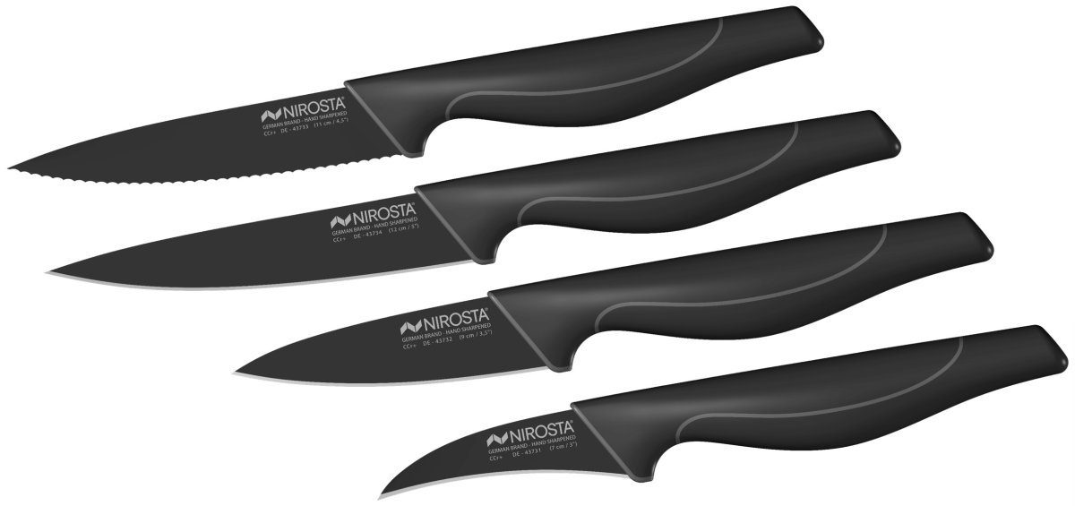 Messer-Set Wave Nirosta