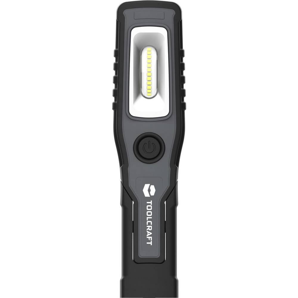 TOOLCRAFT Handleuchte LED, SMD LED Batteriebetriebener Handscheinwerfer, Handlampe TC-1000A