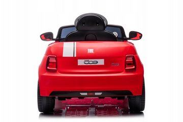 COIL Rutscherauto Rutschauto, Fiat 500 Kinderfahrzeug, Kinderauto, ab 3 Jahren, (Abmessungen: 113 x 67,5 x 53 cm (L x B x H), Motor: 30W, LED, Musik