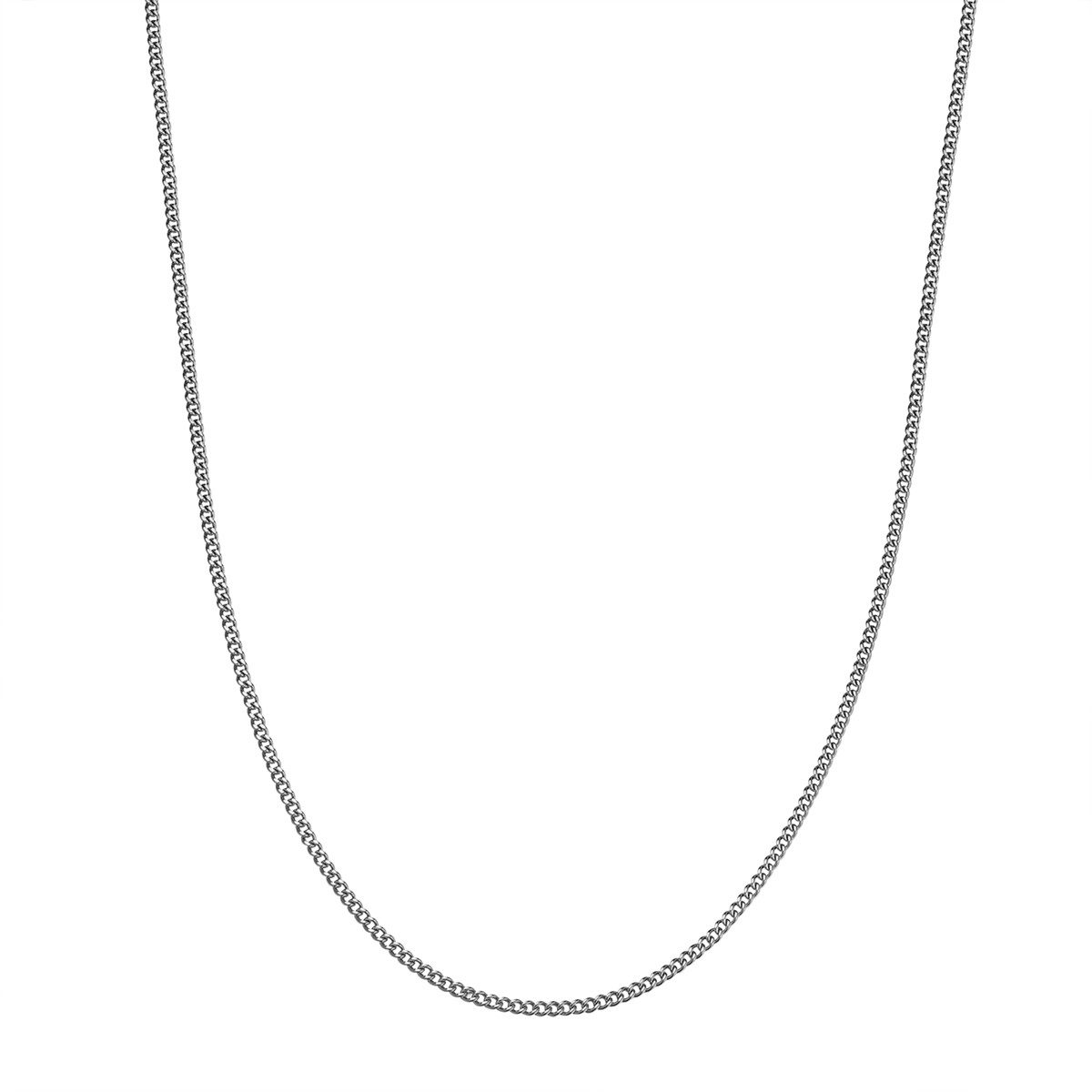 Edelstahlkette gunmetal