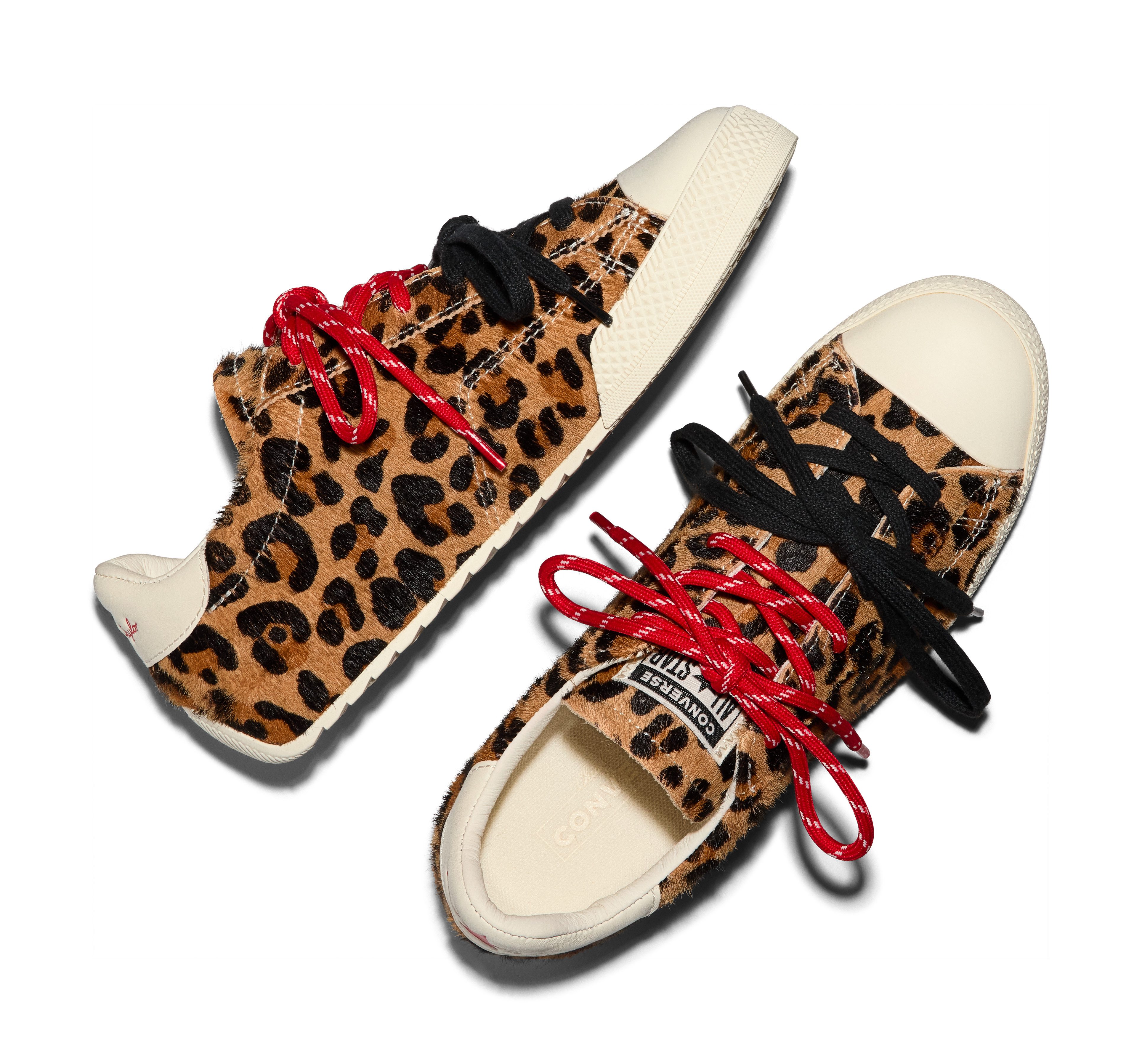 Converse CHUCK TAYLOR LO LEOPARD PONY HAIR Sneaker