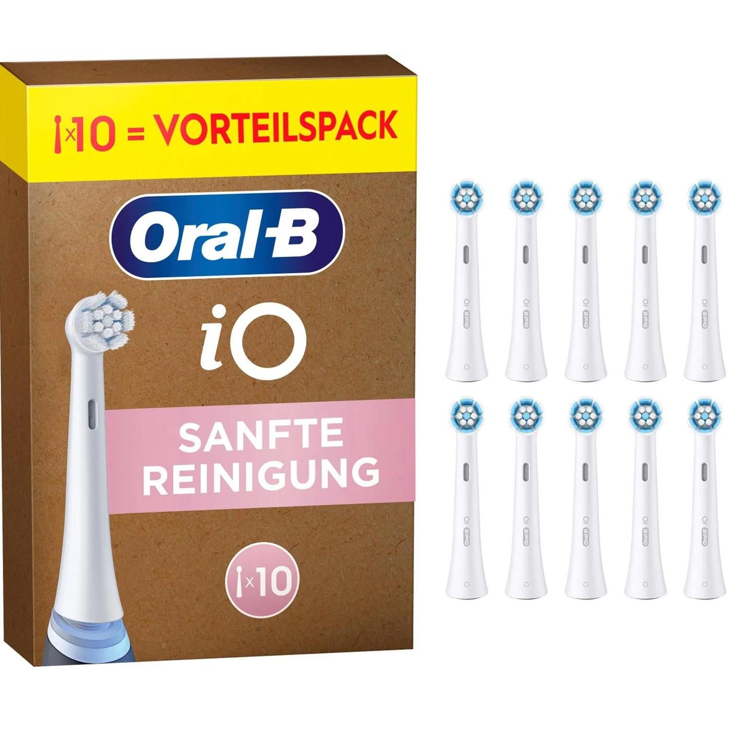 Oral-B Zahnbürste iO Sanfte Reinigung Aufsteckbürsten