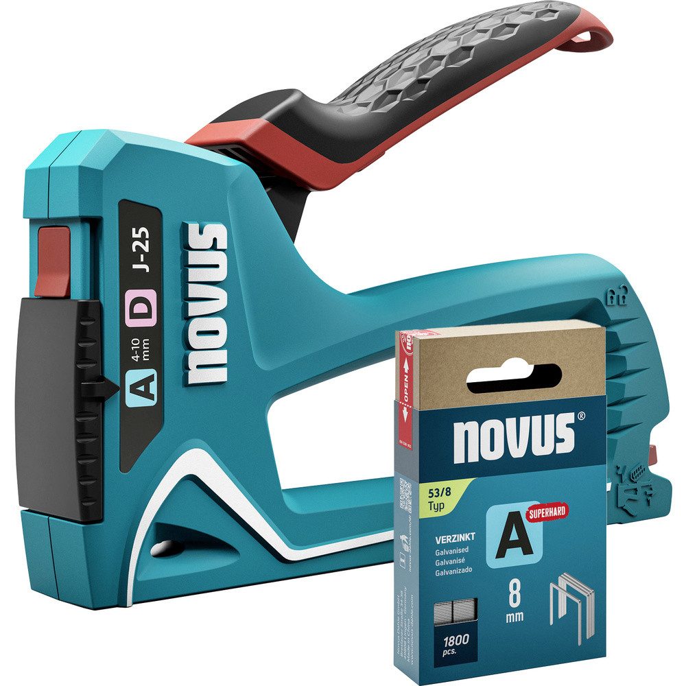 NOVUS Nagler Novus Tools J-25 030-0459 Handtacker Klammerntyp Typ 53, Typ 53F, Typ