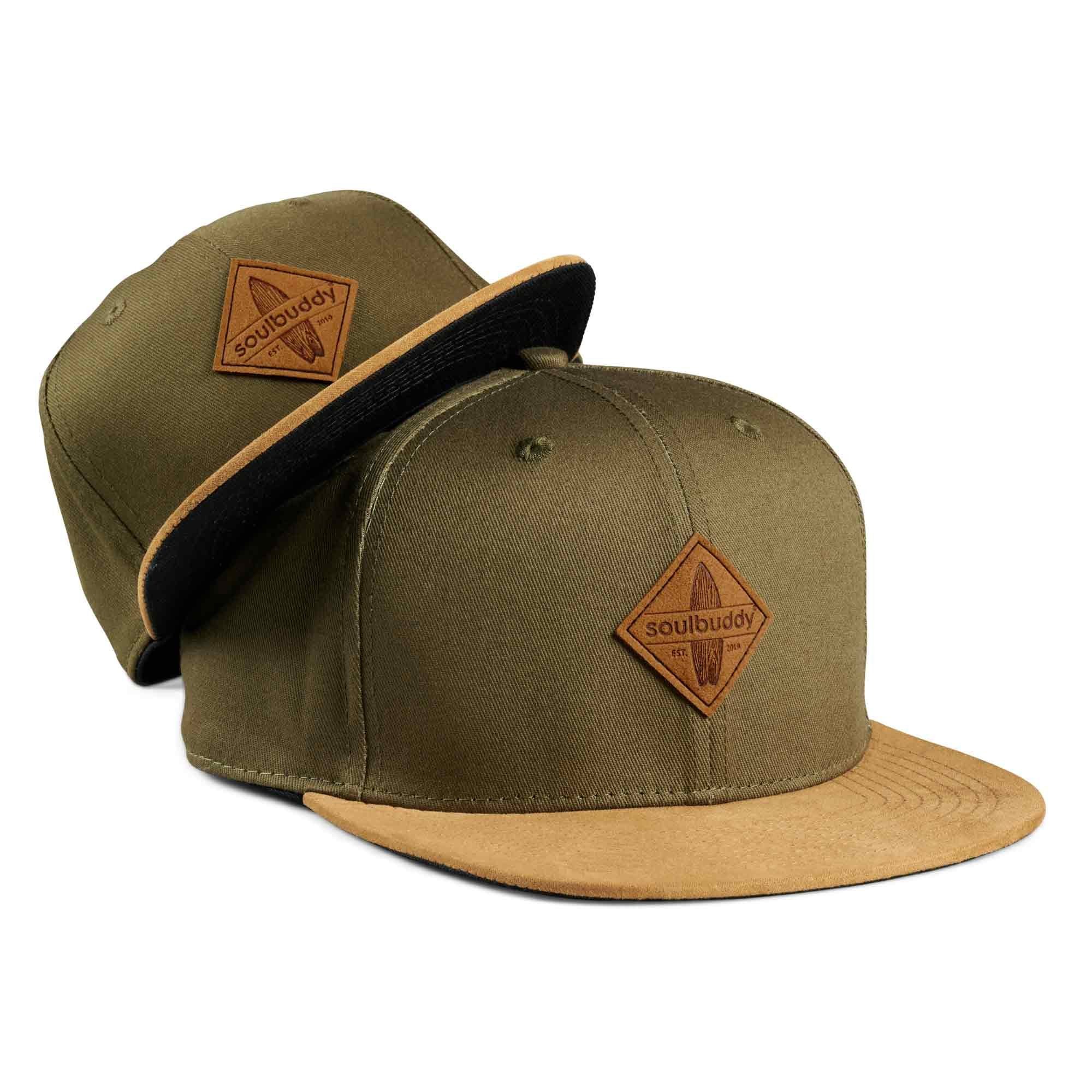 Soulbuddy Baseball Cap 2er-Set Partnerlook-Set, Geschenk für Eltern, Geschenk Papa Mama (Set = 1x Eltern Cap + 1x Kinder Cap, Identisches Partnerlook-Set)