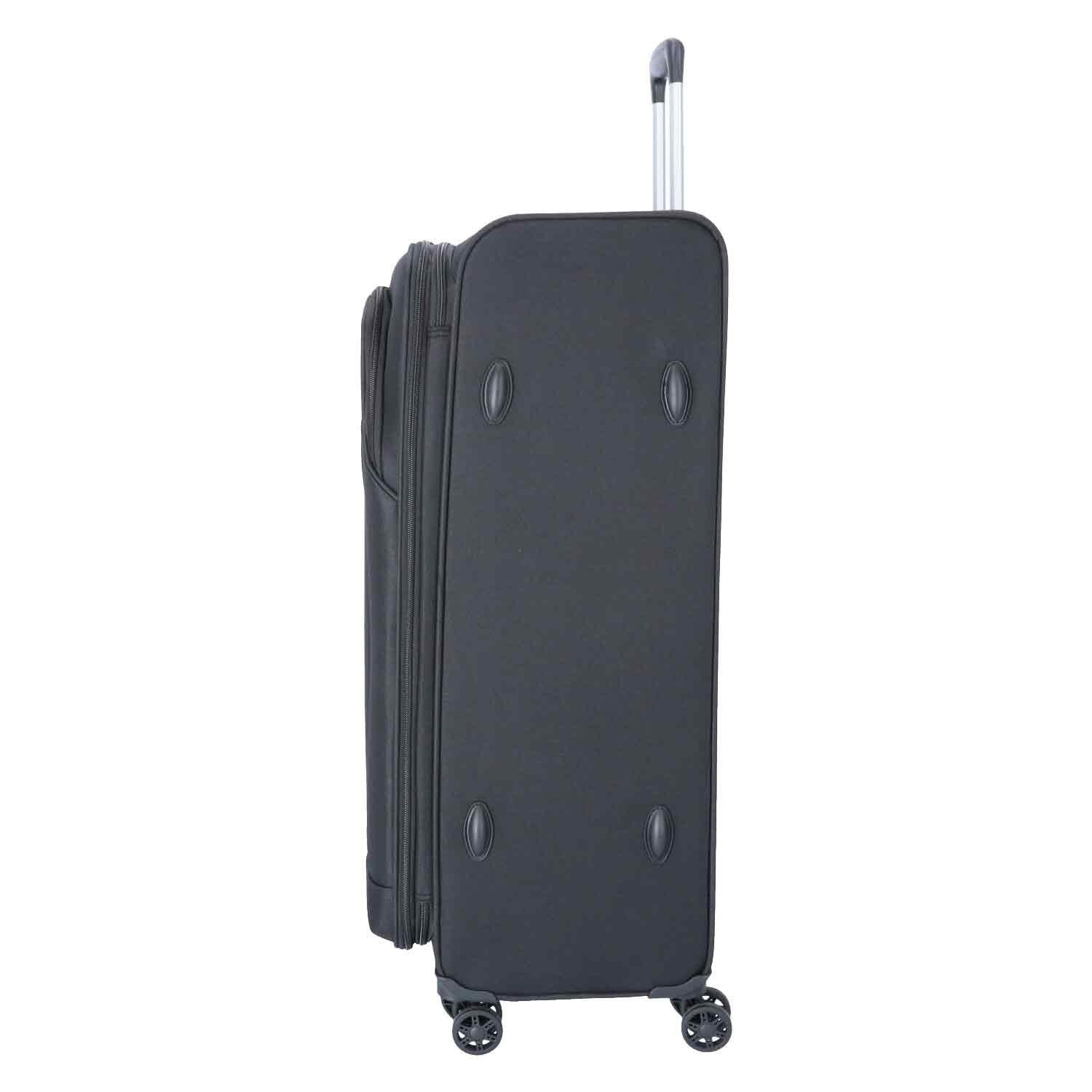 TheTrueC Koffer TheTrueC 4 Rollen Koffer Superlight 77cm Kopenhagen Black, günstig online kaufen