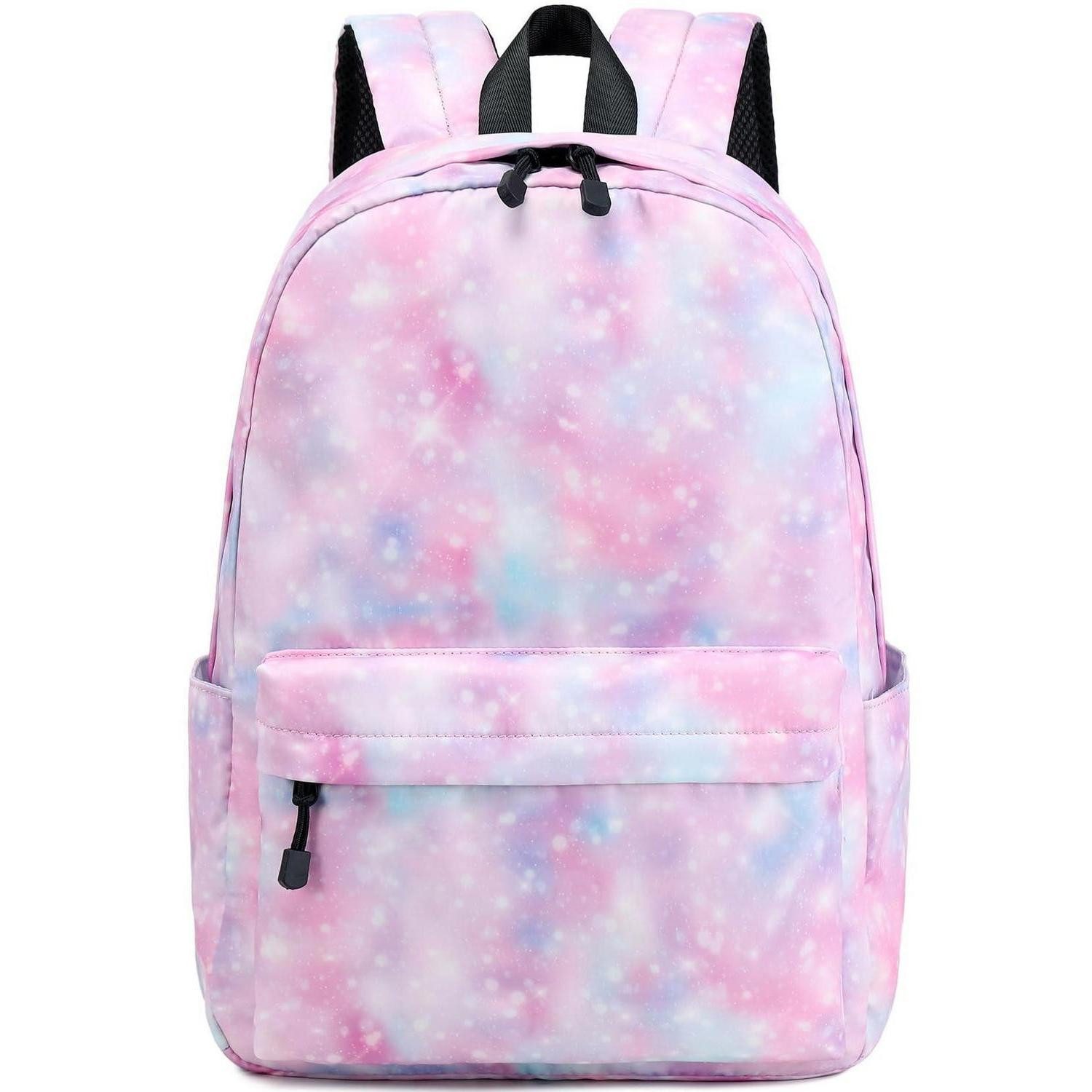 LuxusKollektion Schulranzen Schulrucksack Mädchen Galaxie Traumhaftes Rosa