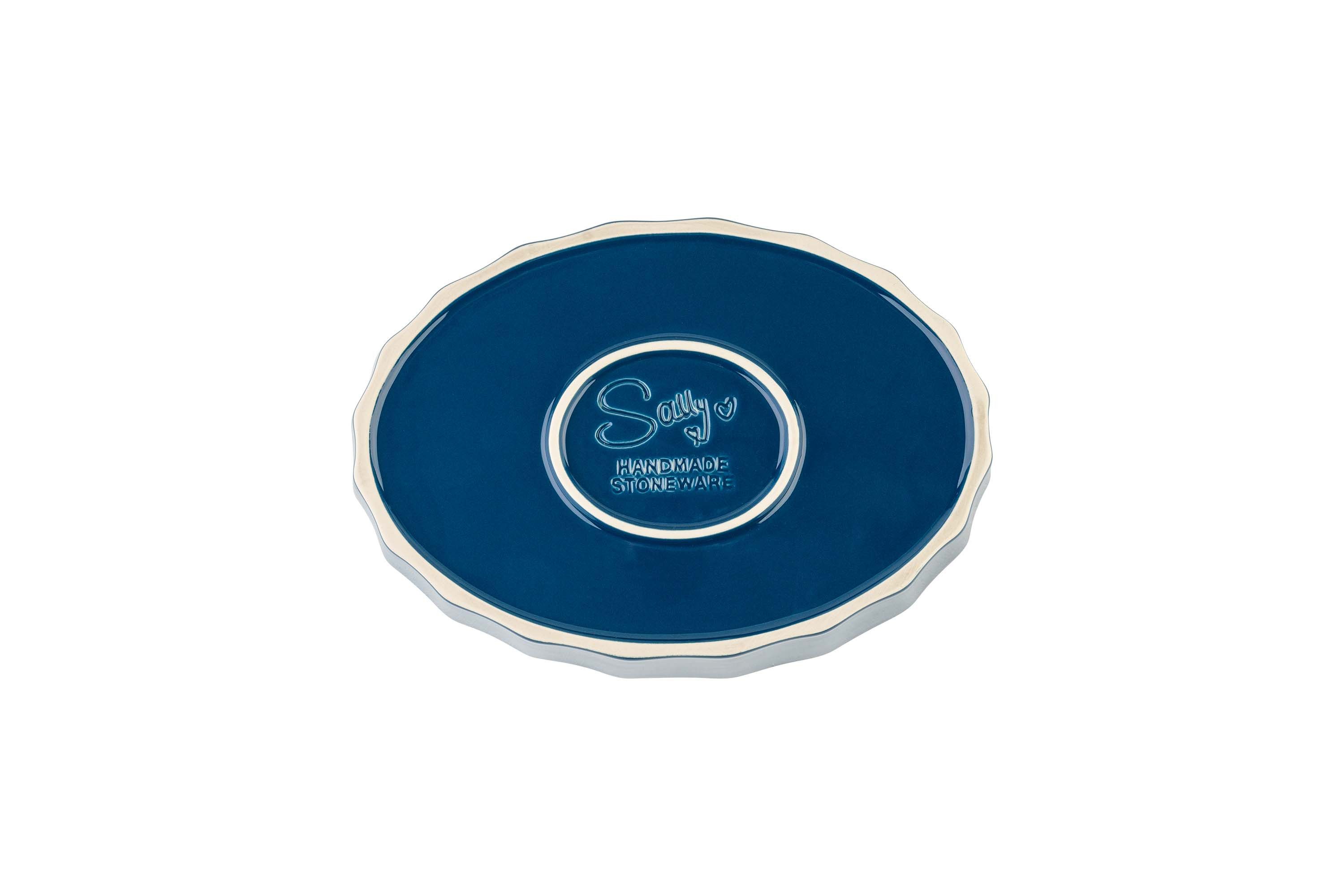 Sallys Auflaufform - Stoneware Ofenform oval 24,5 x 18,5 cm x 6,5 cm