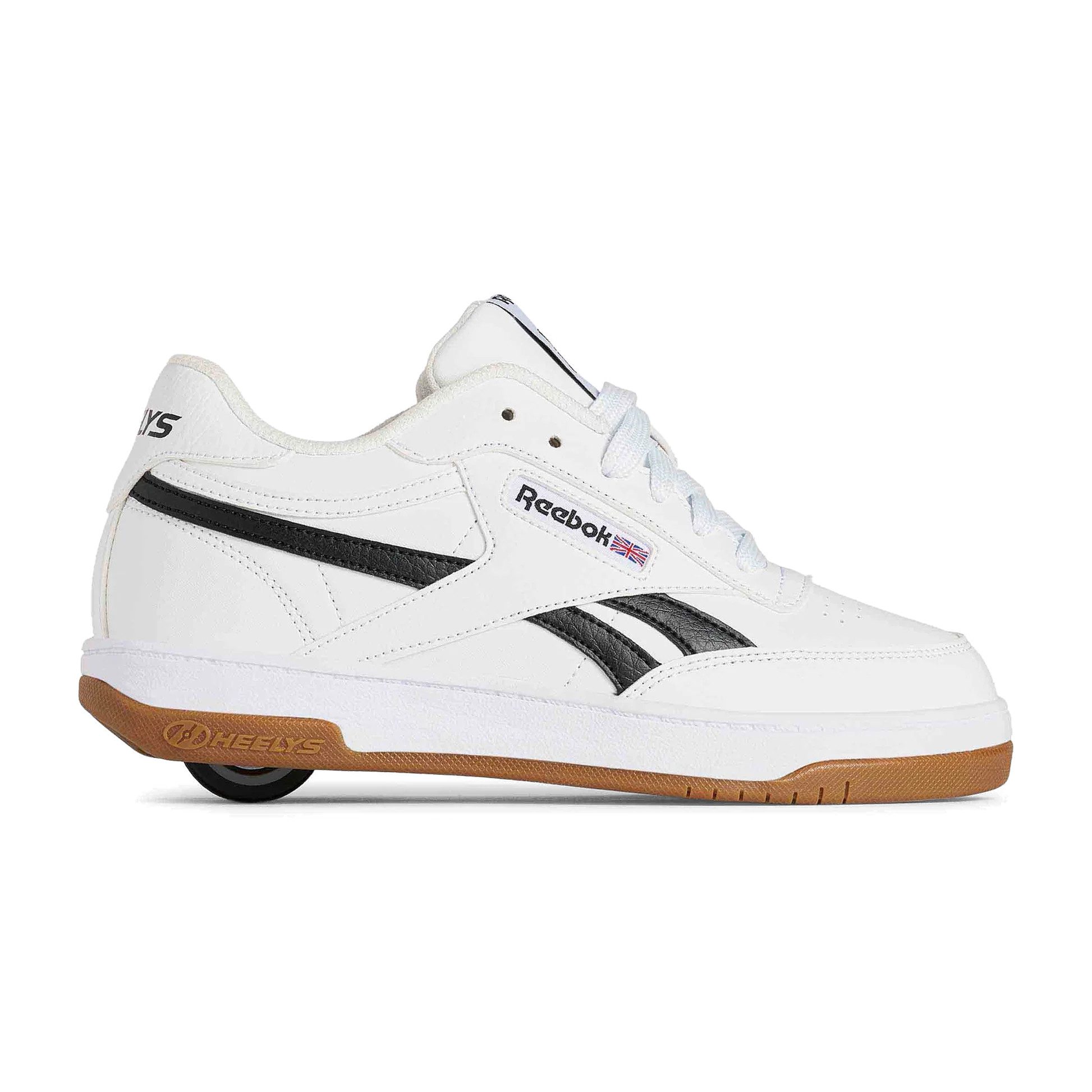 Heelys Rollschuhe x REEBOK Club C, Sneaker mit 1 Rolle pro Schuh