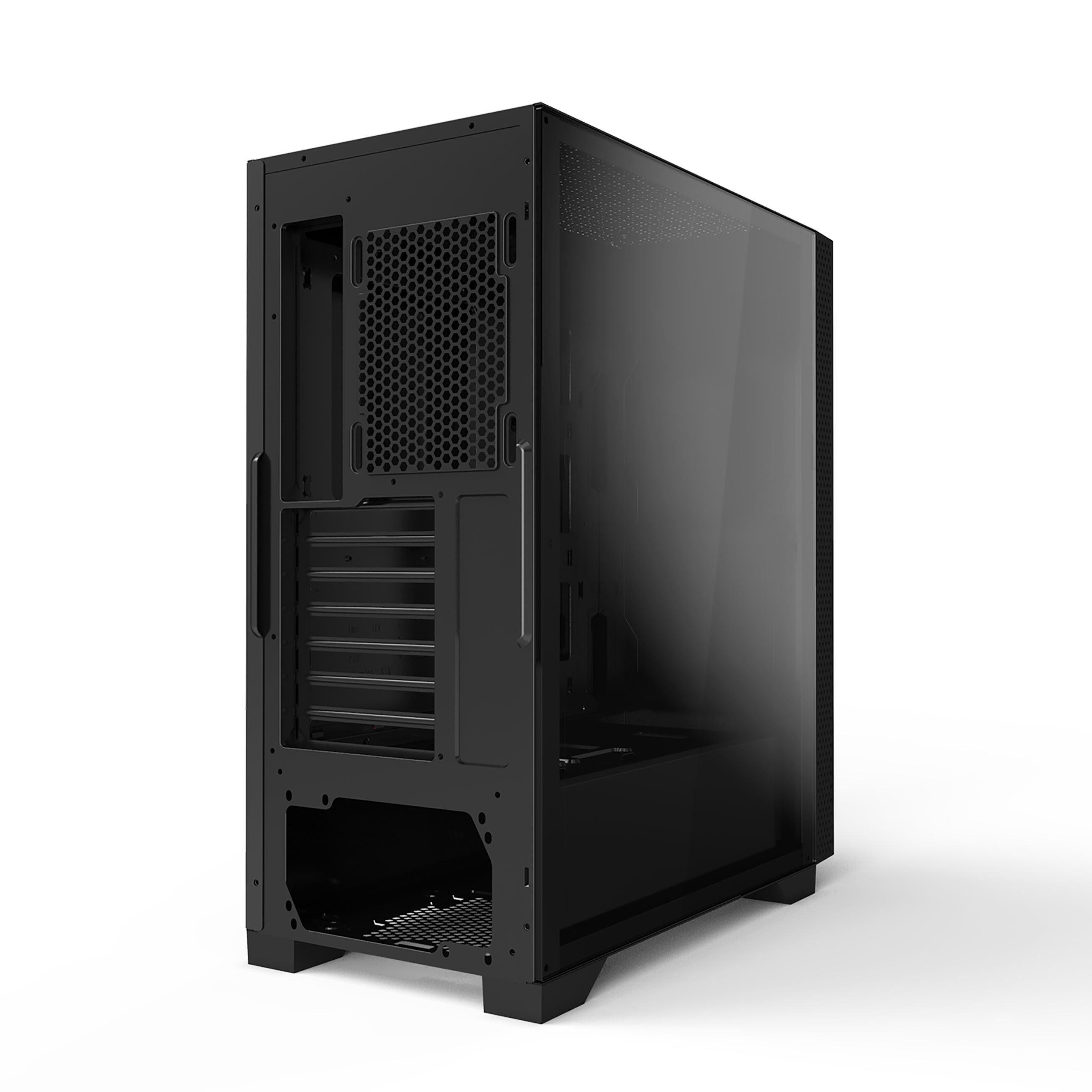 AZZA Gaming-Gehäuse Celesta 340, Formfaktor: ATX, Tempered Glass, RGB Frontpanel