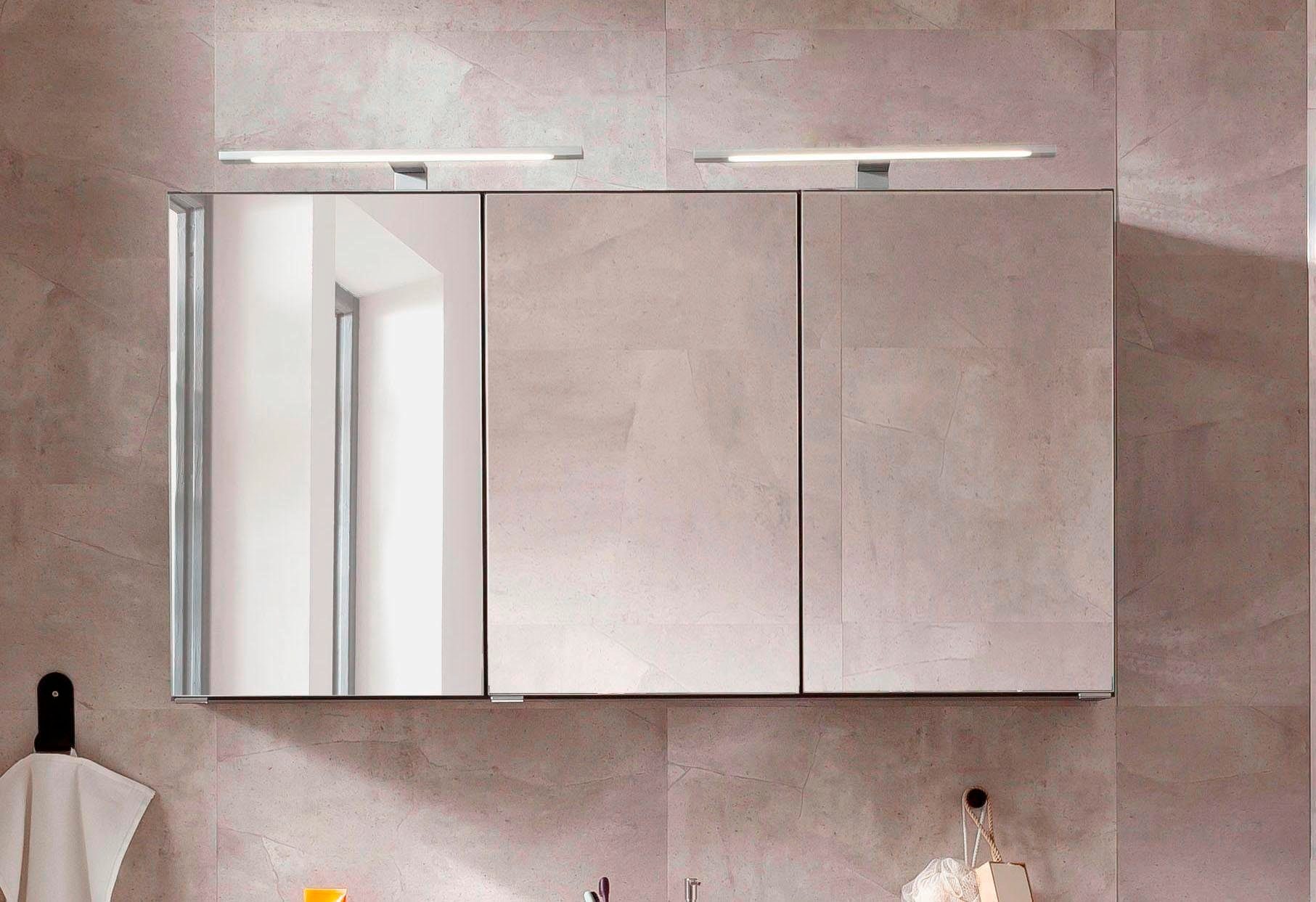 welltime Spiegelschrank Ohio mit LED Beleuchtung