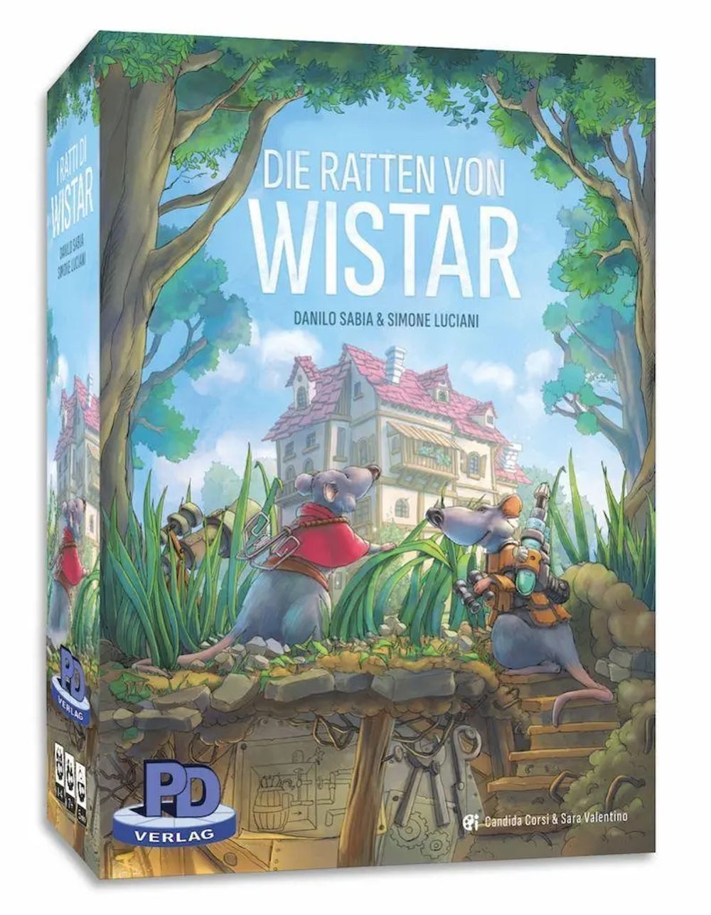 PD-Verlag Spiel Die Ratten von Wistar (deutsche Version)