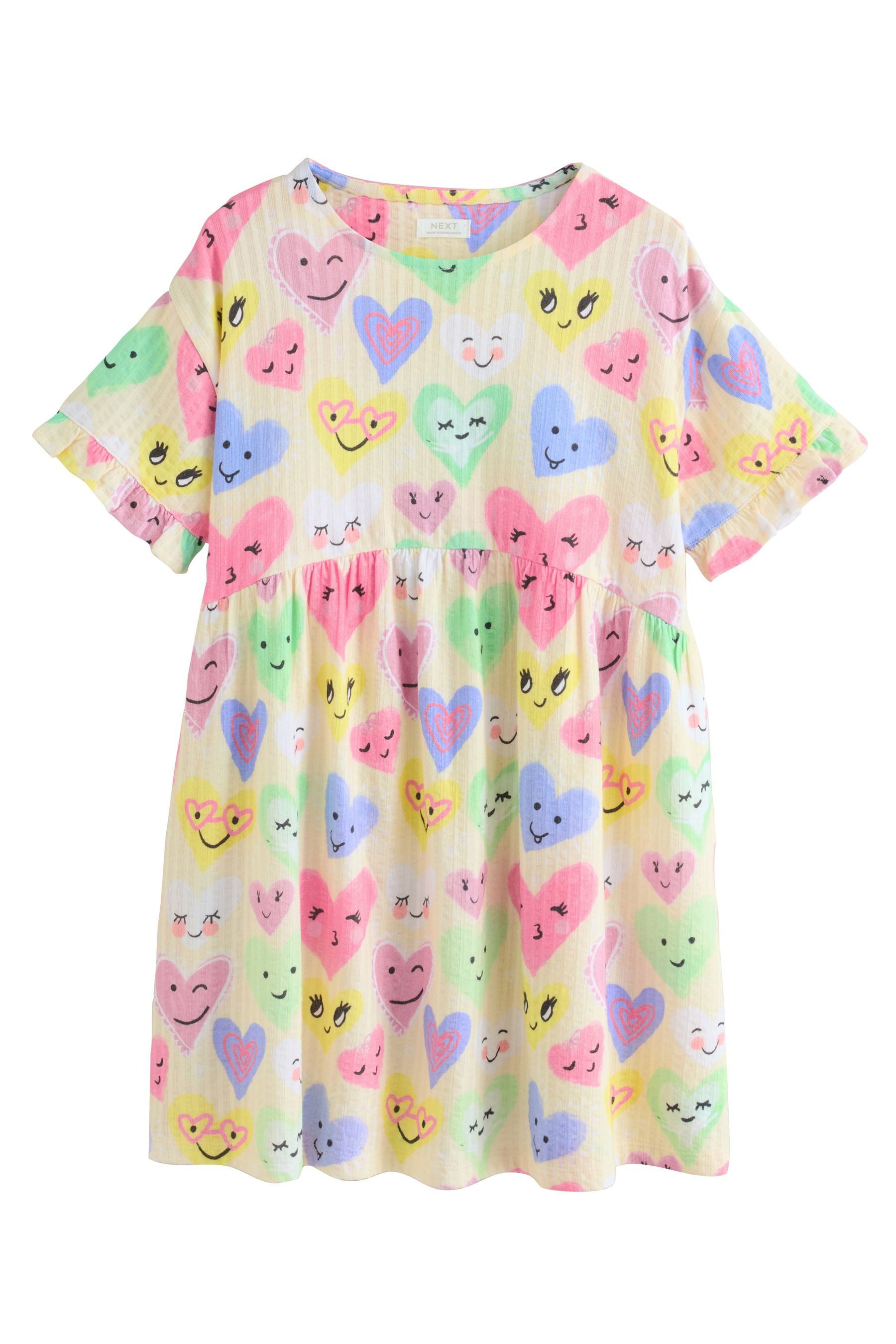 Next Jerseykleid Kurzärmliges Jersey-Kleid (1-tlg)