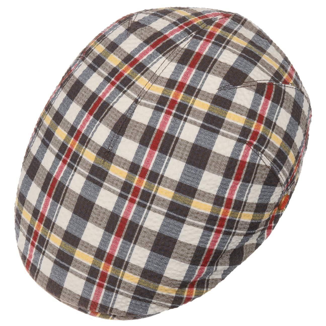 Schirmmütze in Flat Cap Made mit Mayser braun the EU (1-St) Schirm,