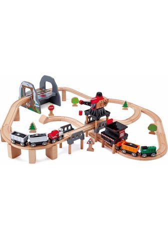 HAPE Spielzeug-Eisenbahn "Bergbau-Spie...