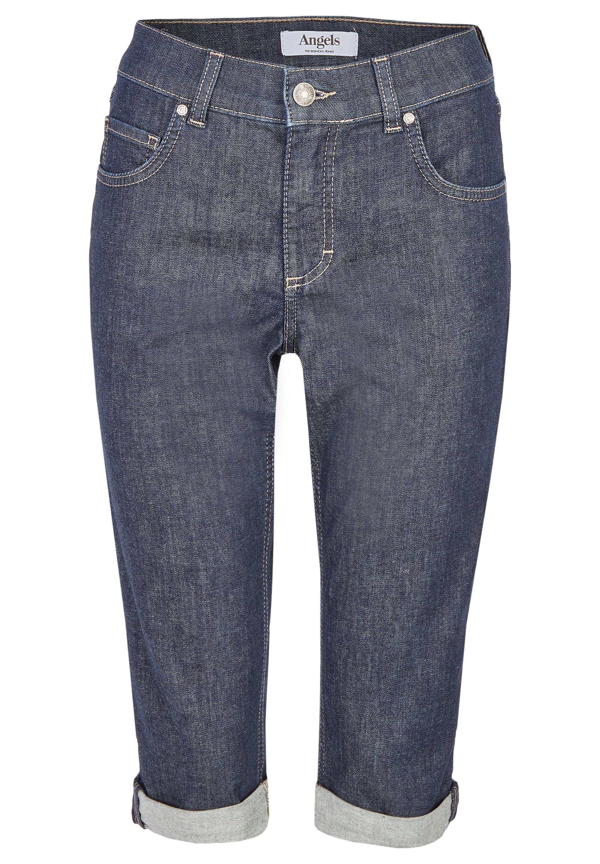 ANGELS Stretch-Jeans ANGELS JEANS 3/4 CAPRI TU dark indigo 311 470000.31