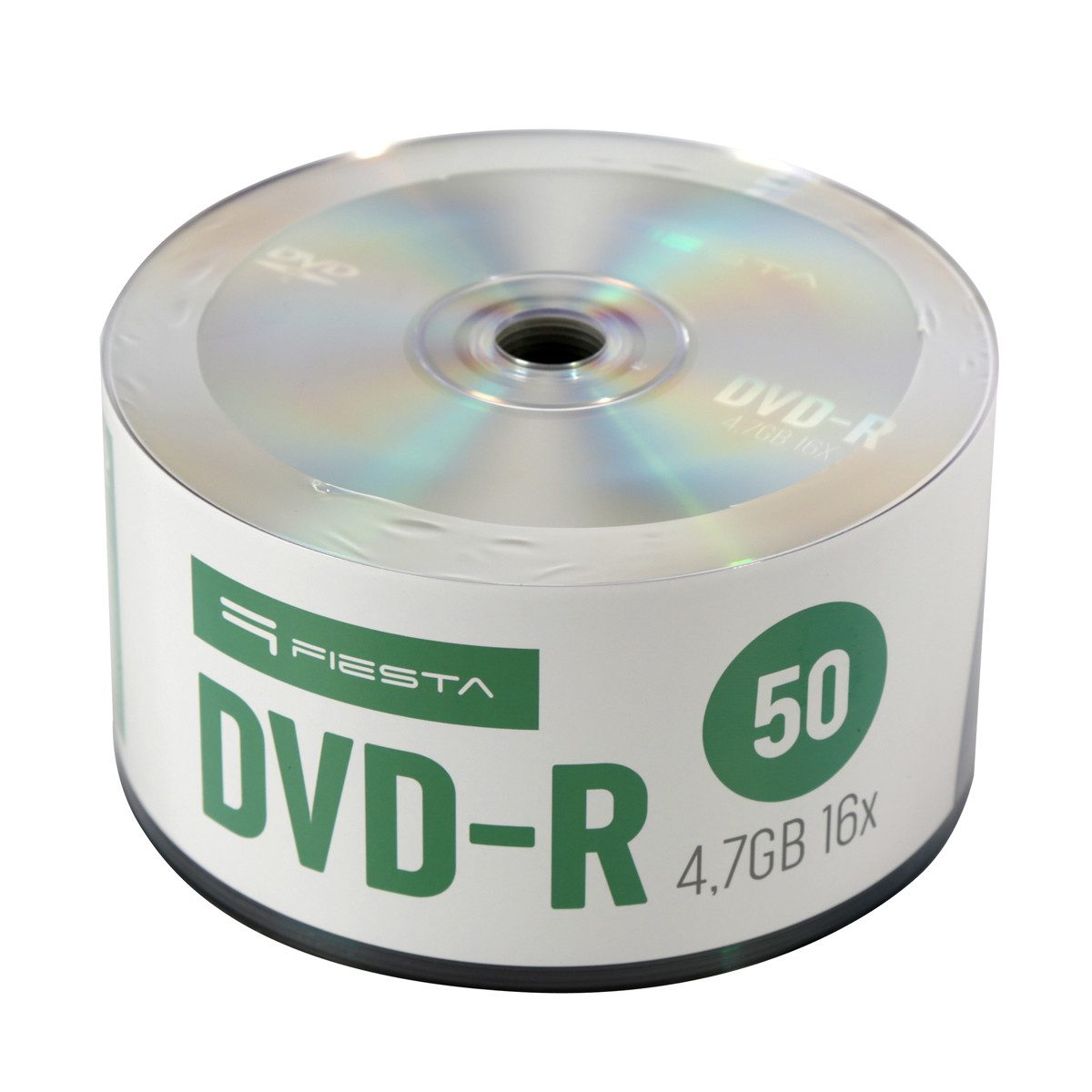Fiesta DVD-Rohling FD1650-, 50 DVD-R Rohlinge mit 4,7 GB