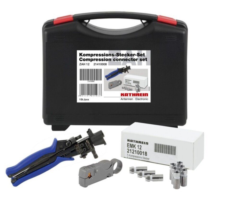Kathrein Kathrein Kompressions-Stecker-Set ZAH 12 Netzwerk-Patch-Panel