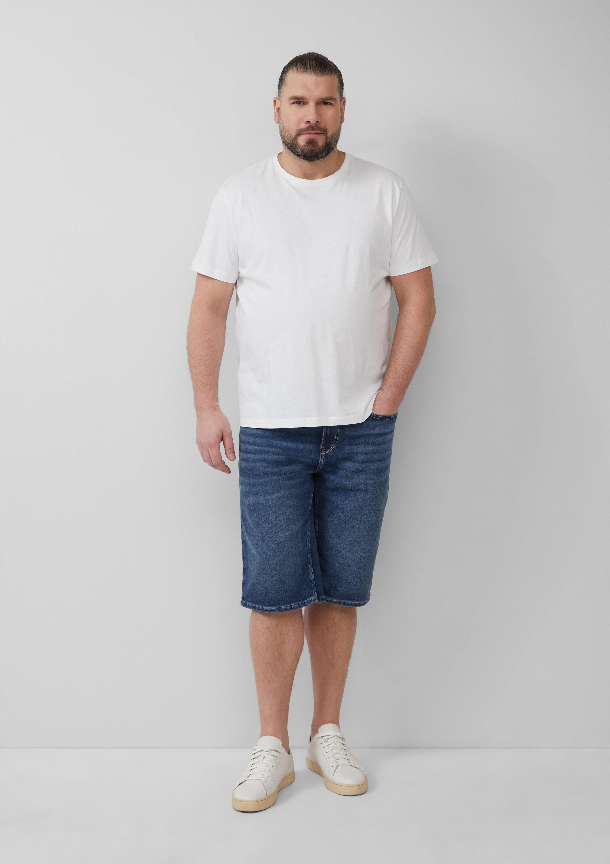 s.Oliver Jeansshorts Jeans-Hose CASBY Jeans-Shorts / Regular Fit / Mid Rise / Straight Leg