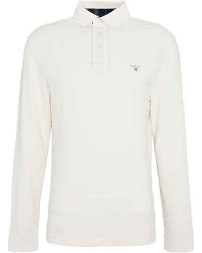 Barbour Sweater Langarm-Poloshirt Cramlington