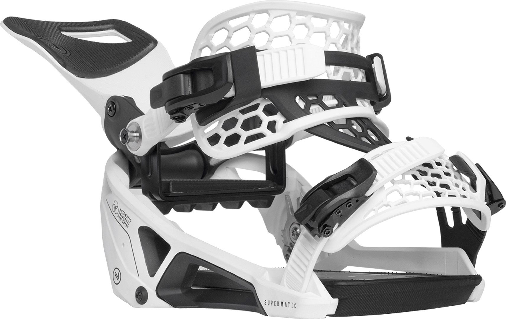 Nidecker Snowboardbindung NIDECKER SUPERMATIC Bindung white