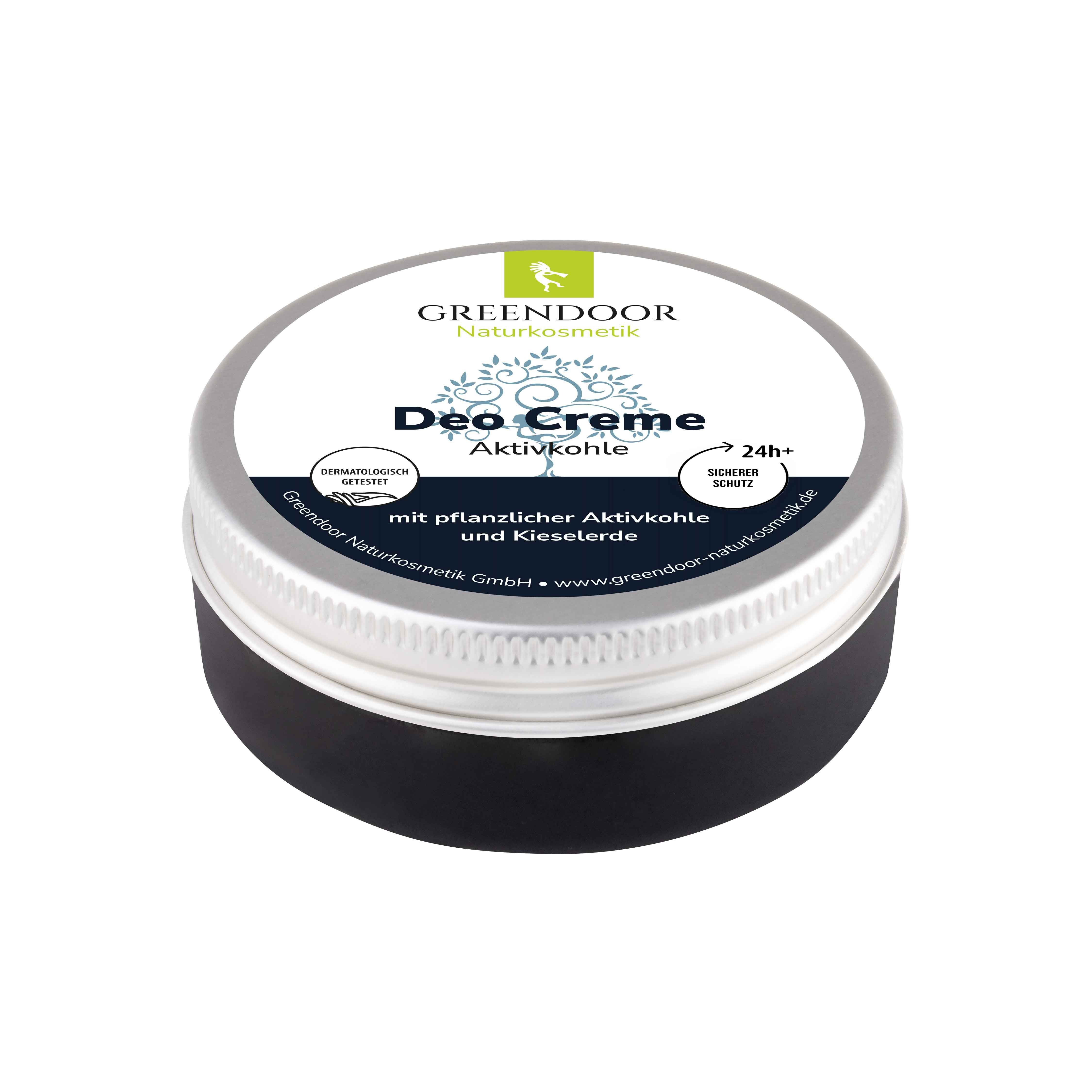 GREENDOOR Deo-Creme Deo Creme Aktivkohle