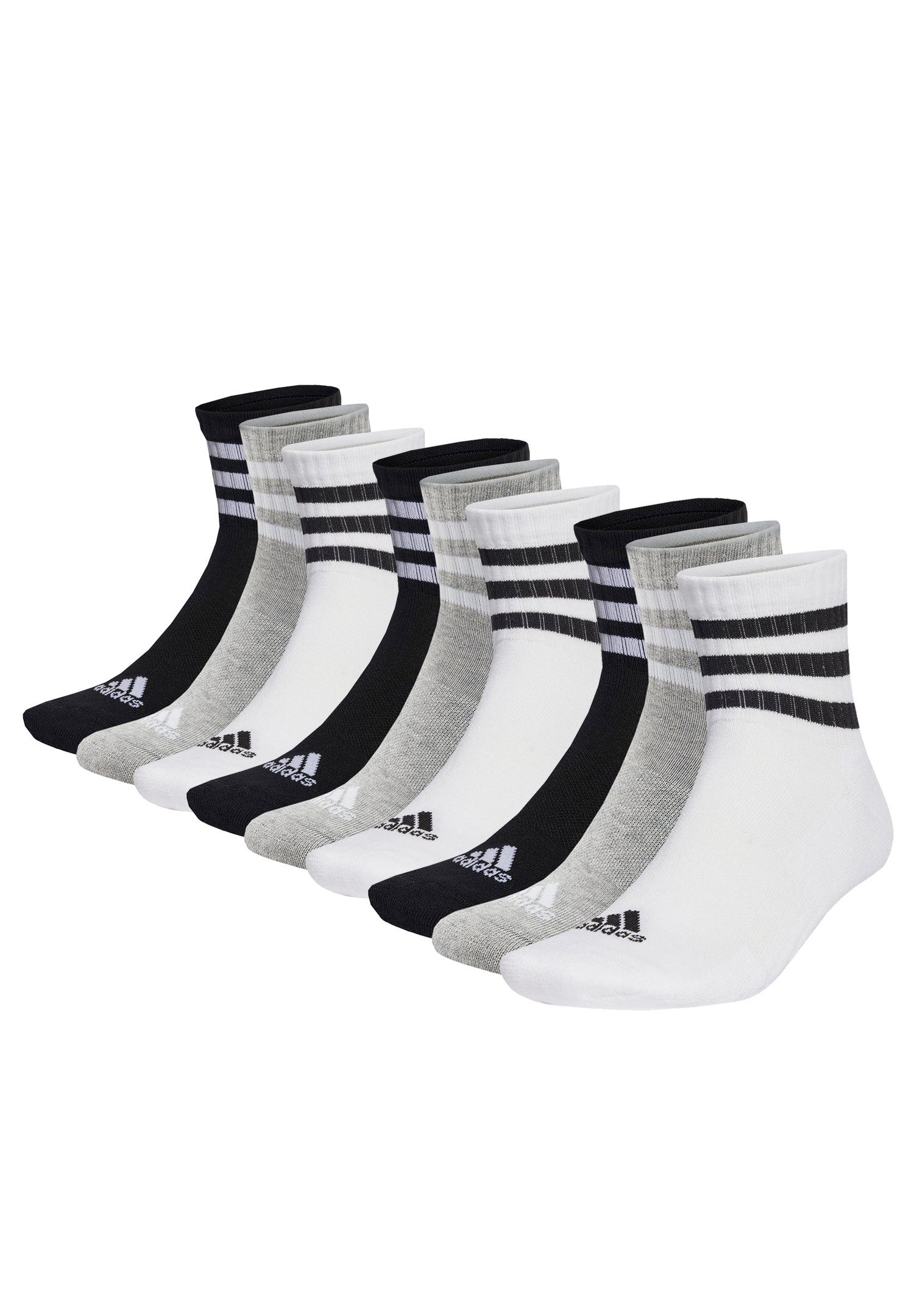 adidas Performance Socken 3S C SPW MID 9 Paar (Packung, 9-Paar, 9er-Pack)