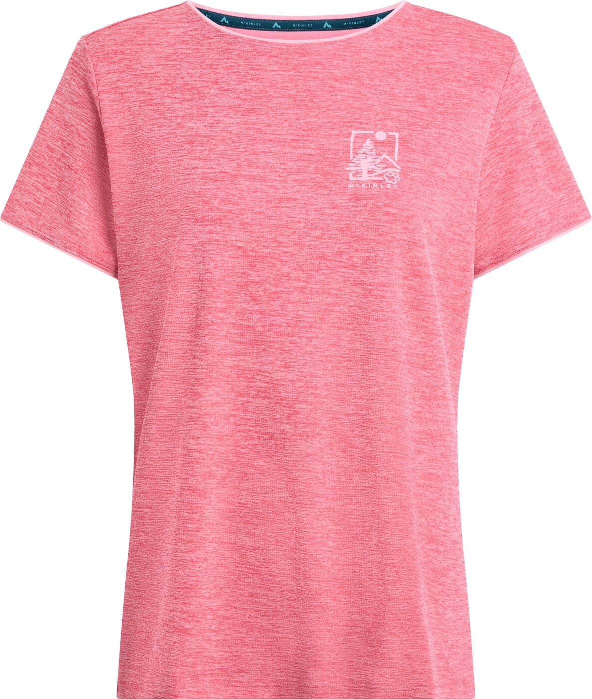 McKINLEY T-Shirt D-T-Shirt Hunu II W MÉLANG/WHITE