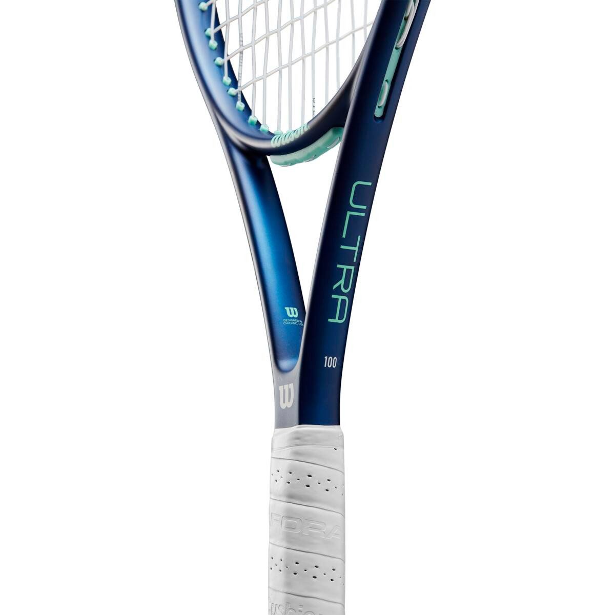Wilson Tennisschläger Ultra Power 100in/268g/Allround 2024 blau - besaitet