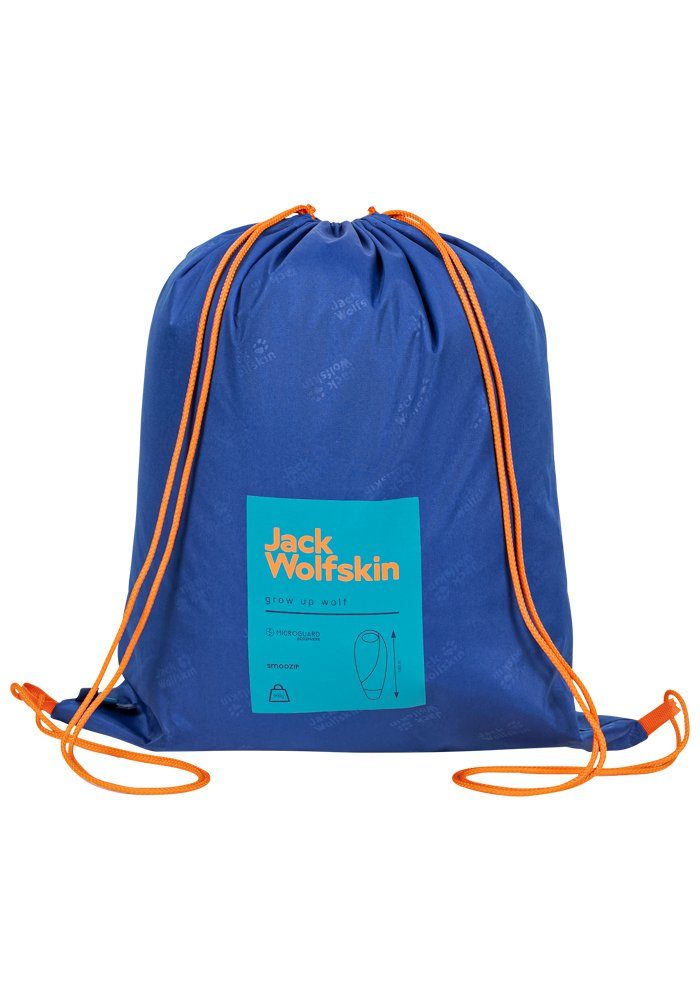 Jack Wolfskin Kinderschlafsack GROW UP MOONRISE, Kinderschlafsack, warm, anpassbare Länge