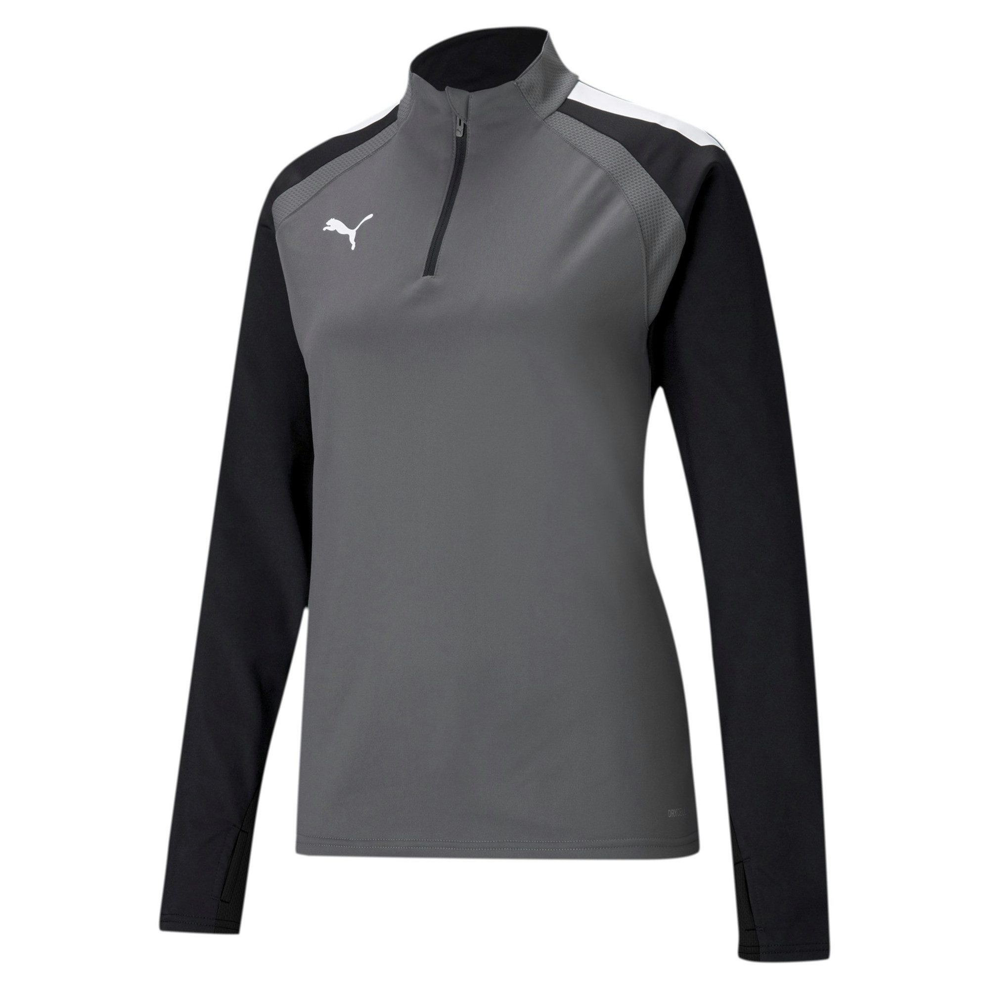 PUMA Fleecepullover Puma Damen Trainingstop teamLIGA 1/4 Zip Top W 657253