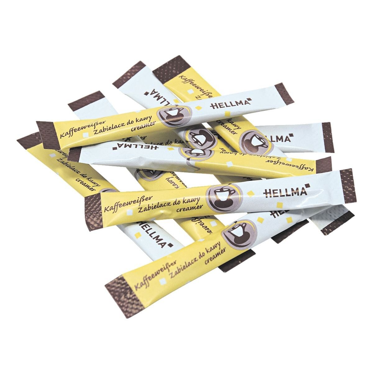 Hellma Milchpulver Kaffeeweißer-Sticks, gesüßtes Milchpulver