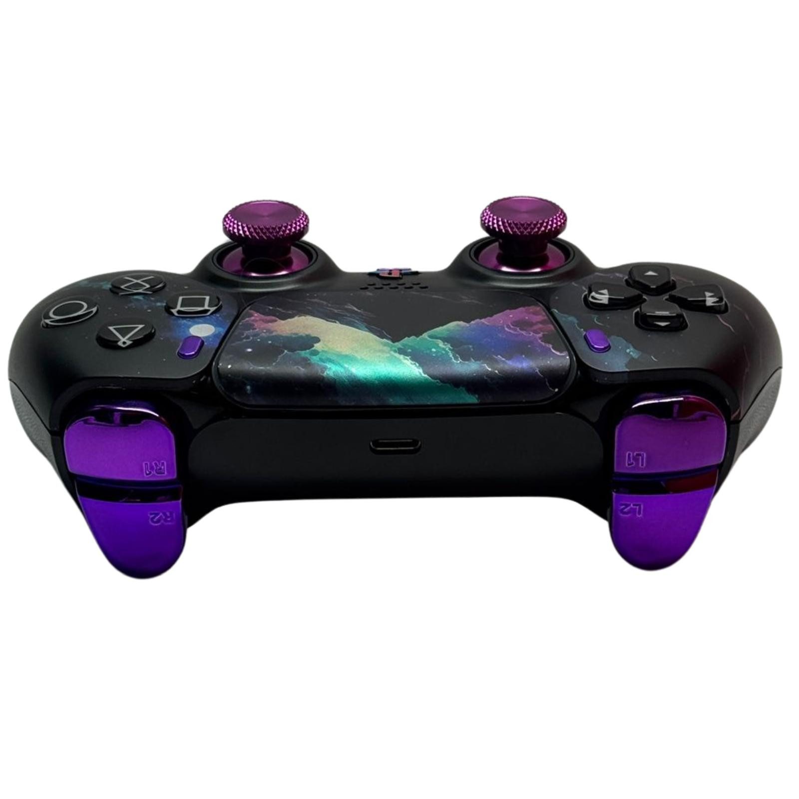 Paju-technik Black Mountain PlayStation 5-Controller (Hall Effekt / Analog Tasten -Smart Trigger / Grip / 2er-4er Paddle)