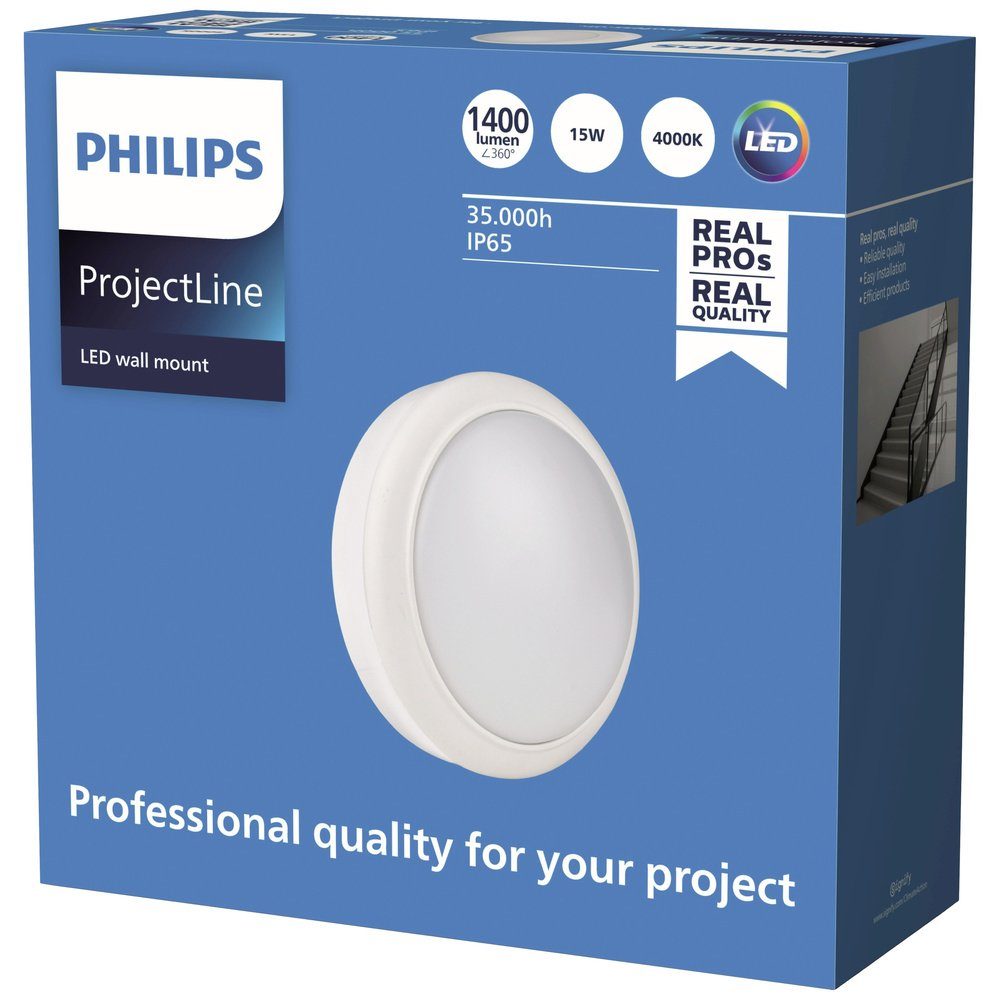 W LED ProjectLine Philips W 8719514954311 15 Philips LED-Außenwandleuchte Außen-Wandleuchte LED