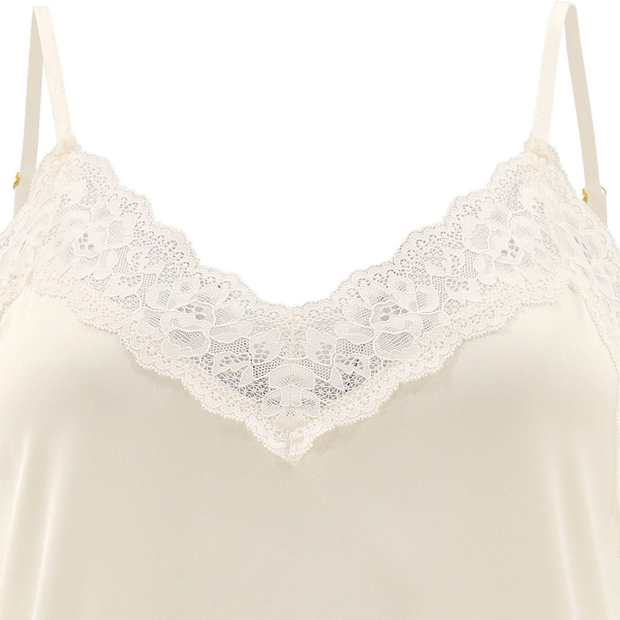 Erwin Müller Nachthemd Damen-Nachthemd Satin Uni – Bild 5 von 5
