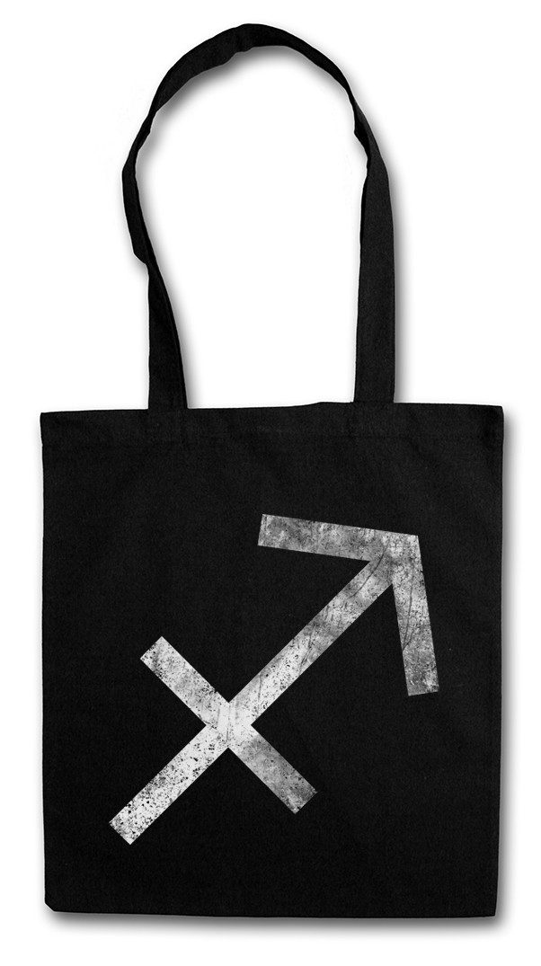 Beuteltasche Zodiac Sign Sagittarius Stofftasche Schütze Horoskop Tierkreis