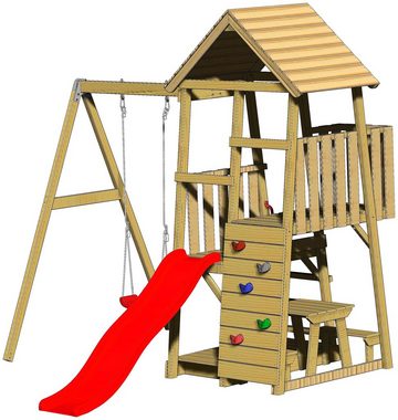 Wendi Toys Spielturm Wendi Toys Gorilla, BxTxH: 270x290x270 cm
