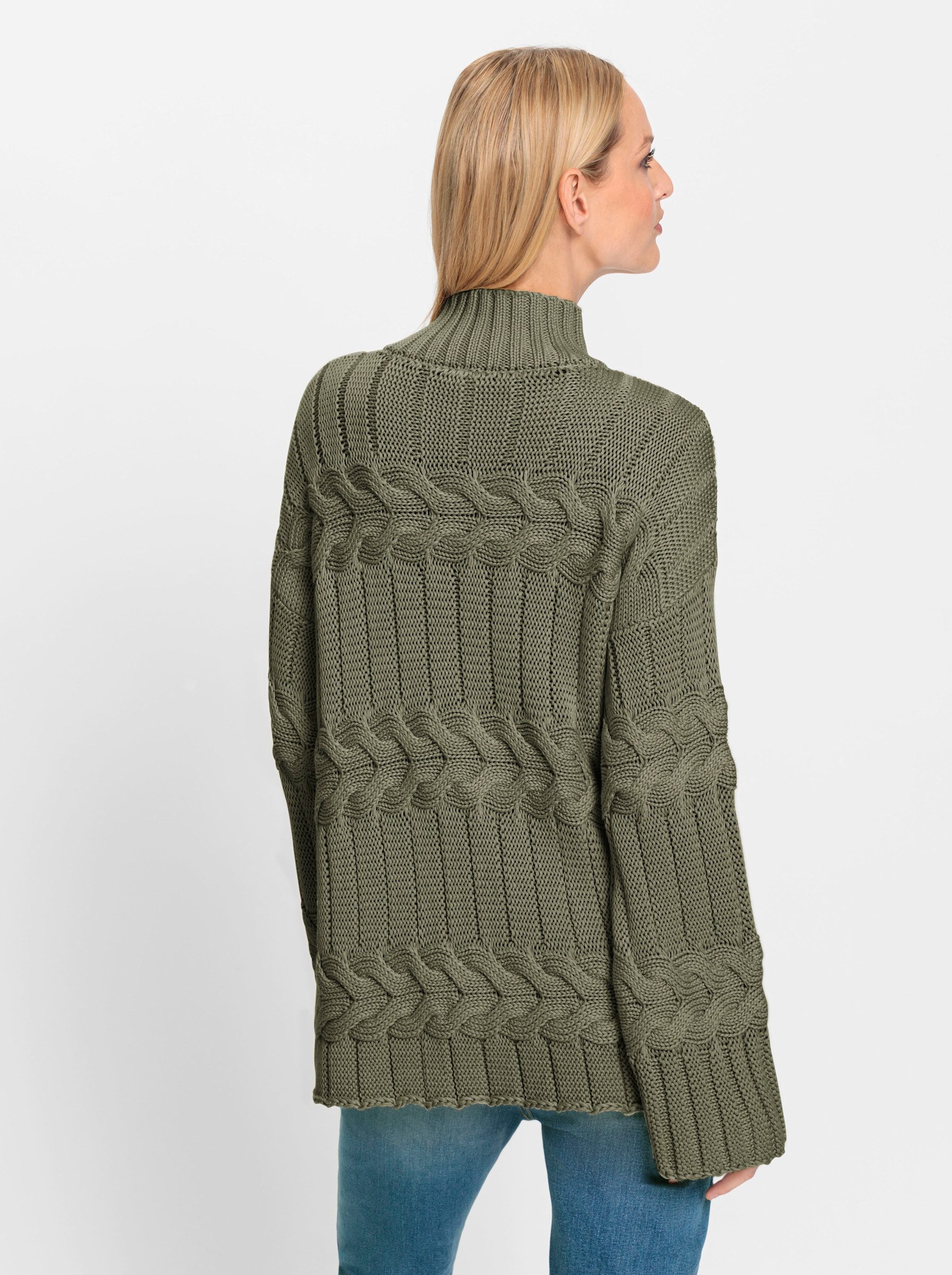 heine Strickpullover Stehkragenpullover . günstig online kaufen
