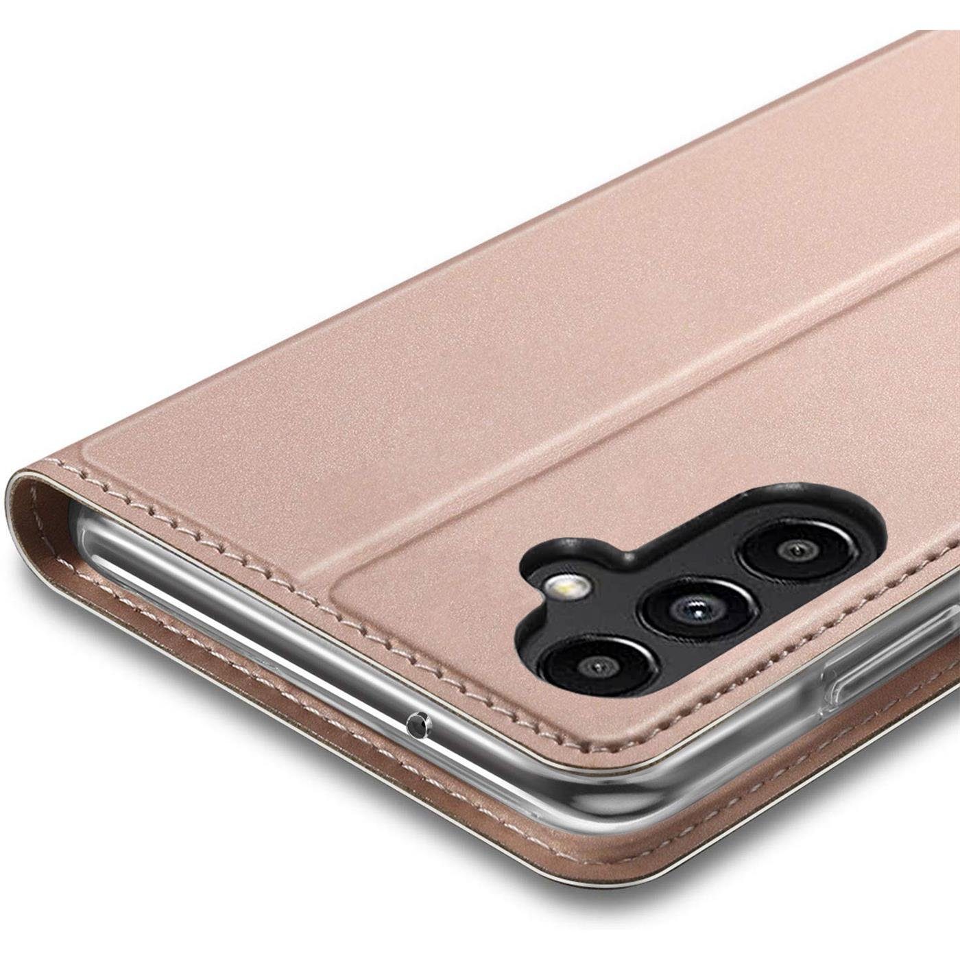 CoolGadget Handyhülle Klapptasche Wallet Kartenfach für Samsung Galaxy A34 5G 6,5 Zoll, Ultra Slim Flip Case Hülle Klapphülle Cover Schutzhülle