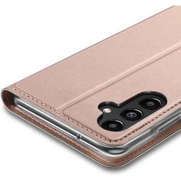 CoolGadget Handyhülle Magnet Case Handy Tasche für Samsung Galaxy A34 5G 6,5 Zoll, Hülle Klapphülle Ultra Slim Flip Cover für Samsung A34 5G Schutzhülle