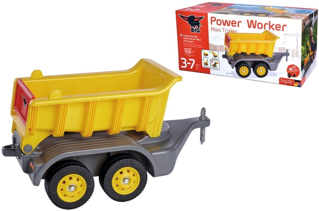 BIG Spielzeug-LKW Indoor / Outdoor Spielzeug Power Worker Maxi Anhänger 800 günstig online kaufen