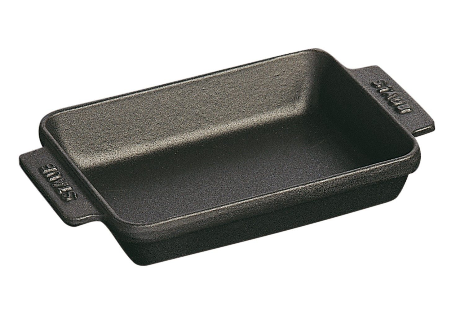 Staub Auflaufform Staub 6er Set Mini-Auflaufform 15 x 11cm, 0,25L schwarz, (6-St)