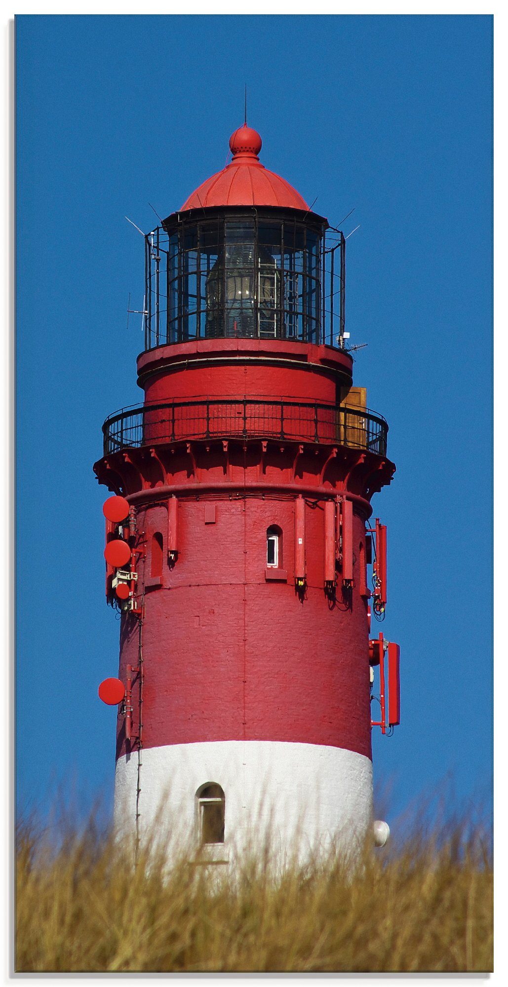 Artland Glasbild Amrumer Leuchtturm, Gebäude (1 St), in verschiedenen Größen