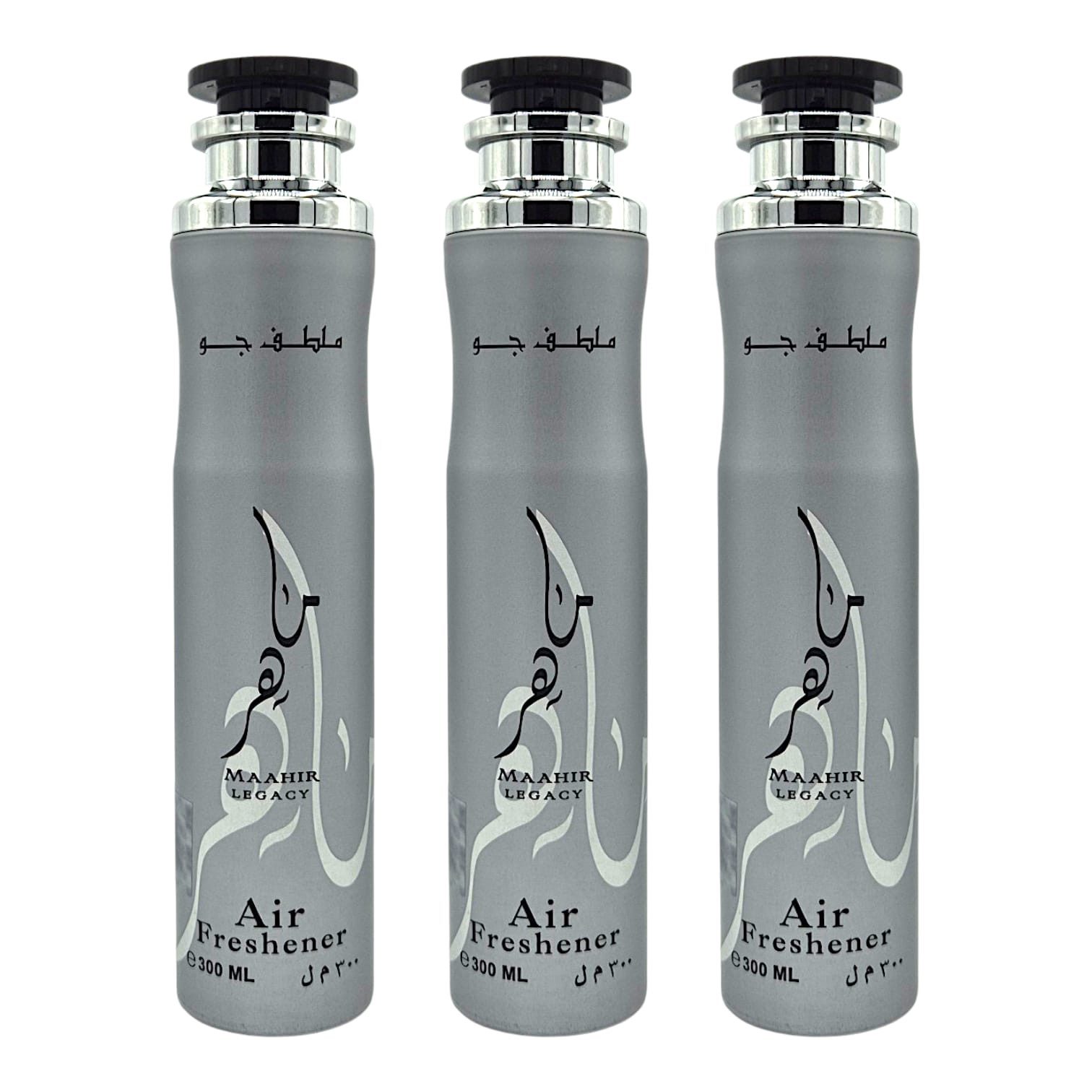 Lattafa Raumduft Raumspray Lufterfrischer Maahir Legacy 3x300ml=900ml