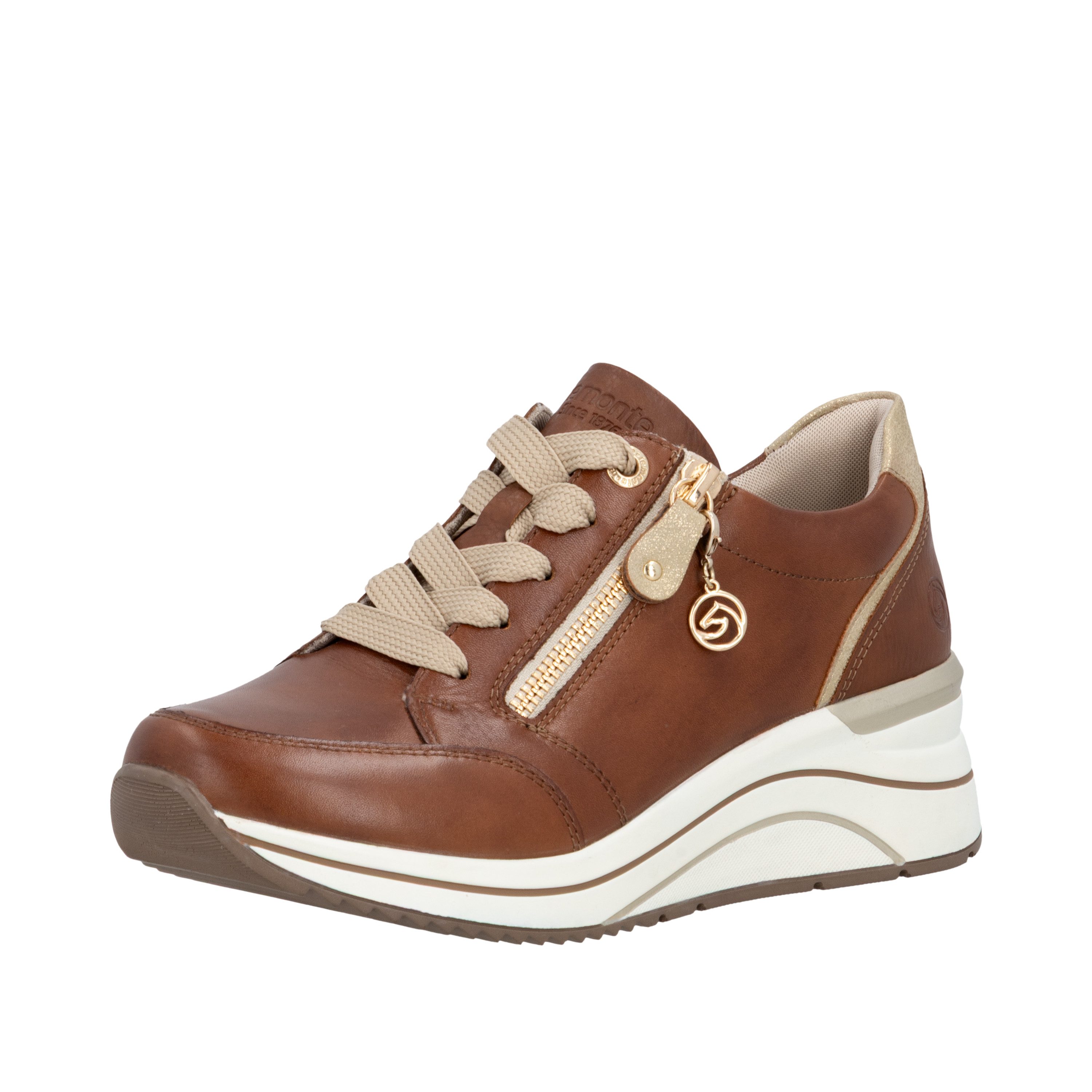 Remonte Keilsneaker, Freizeitschuh, Halbschuh, Schnürschuh mit Rieker TEX-Membran