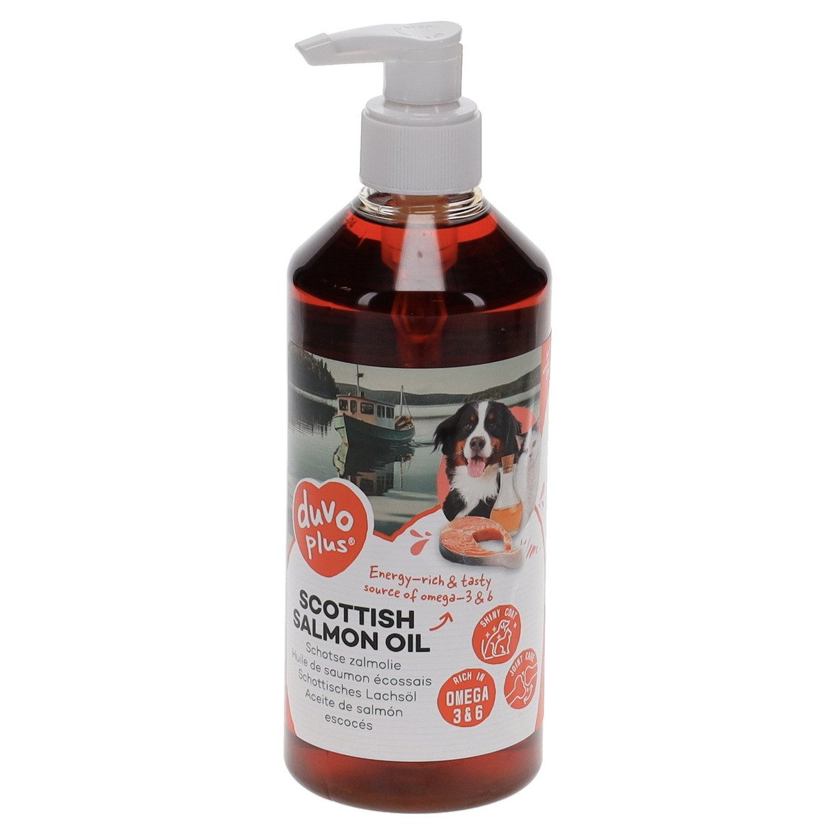 DUVO+ Lachsöl für Hunde 500 ml, für: Hund