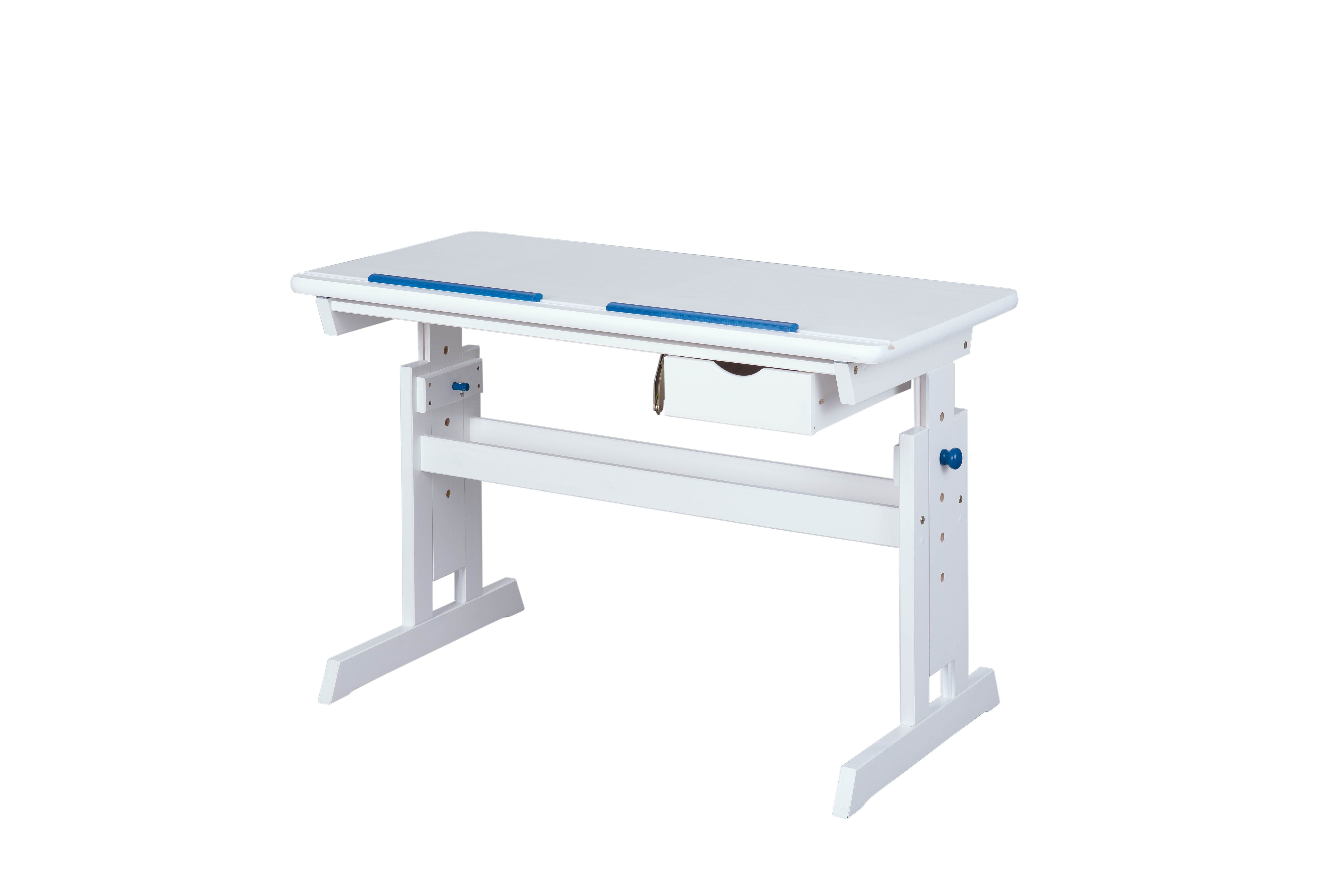 Inter Link Schreibtisch BARU, Kindertisch aus Massivholz höhenverstellbar N günstig online kaufen