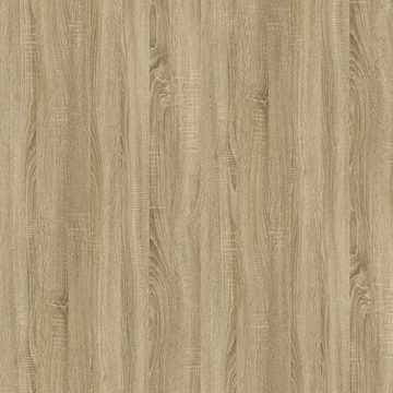 furnicato Couchtisch Sonoma-Eiche 50x50x35 cm Holzwerkstoff