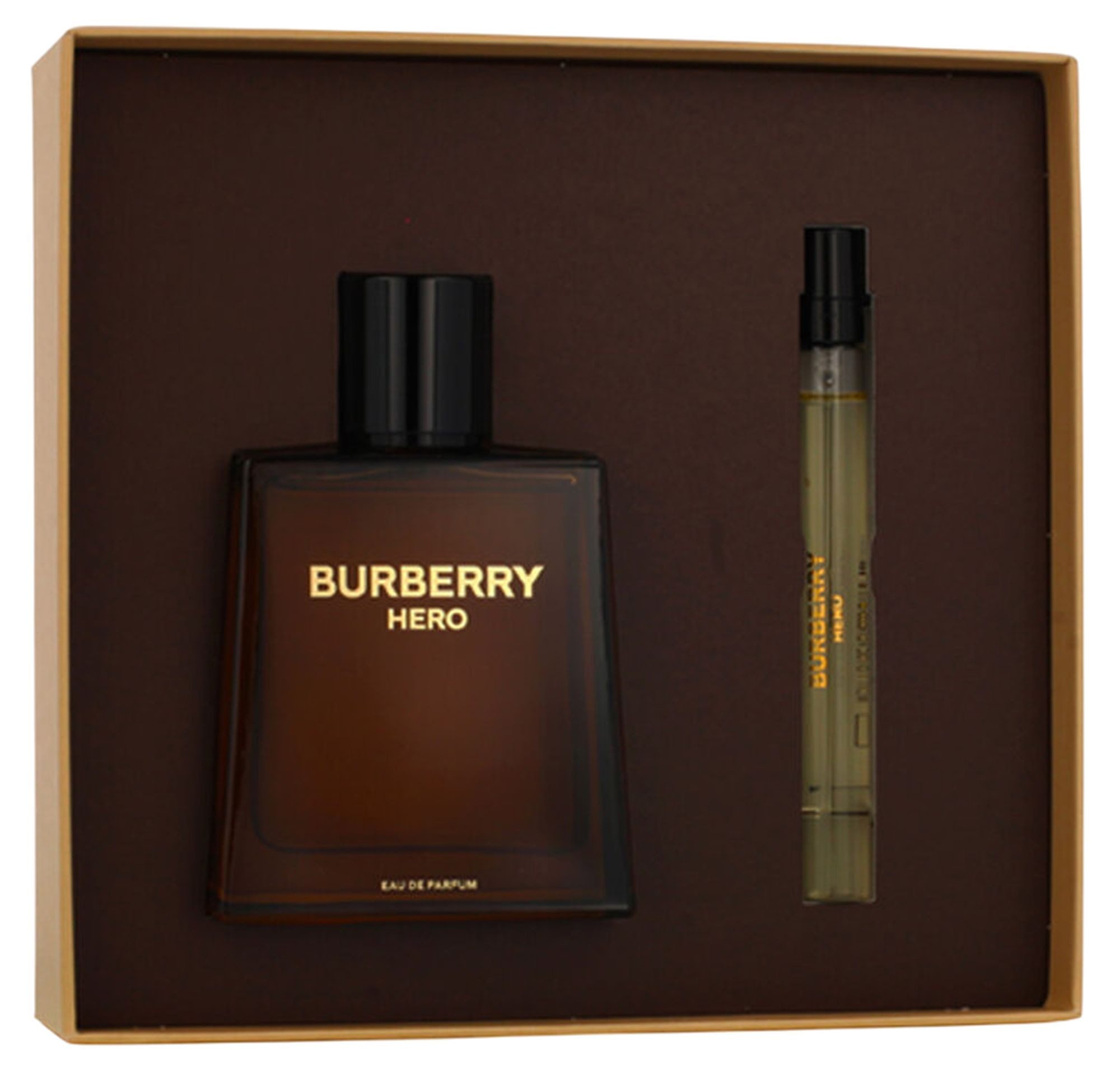 BURBERRY Duft-Set Hero Eau de Parfum (EDP) Herren Spray Geschenkset, Holzig-würziger Duft mit Kiefernadeln, Weihrauch, Benzoe & Zedernholz
